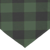 Buffalo Celtic Green and Black Squares Pset Korte Tafelloper (Hoek)