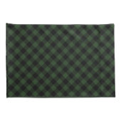 Buffalo Celtic Green and Black Squares Pset Kussensloop (Achterkant-Rechts)