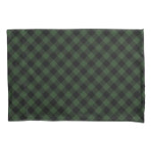Buffalo Celtic Green and Black Squares Pset Kussensloop (Voorkant-Links)