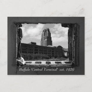 Buffalo "Central Terminal" test. 1929 Briefkaart