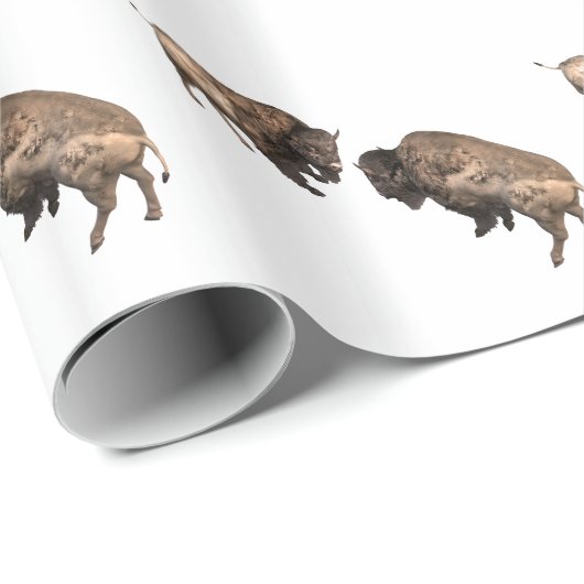 Buffalo Challenge Cadeaupapier (Rol Hoek)