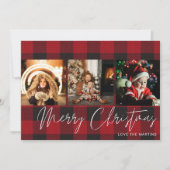 Buffalo Check 3 Fotoliefkerst (Voorkant)