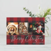 Buffalo Check 3 Fotoliefkerst (Staand voorkant)