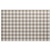 Buffalo Check Beige Cream Ivory Gingham Stof (Yard (91,4 cm))