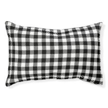 Buffalo Check Black Plaid Hondenbed
