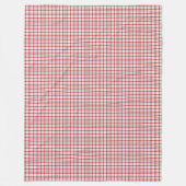 Buffalo Check Blanket Cabin-Ready and Timeless Fleece Deken (Voorkant)