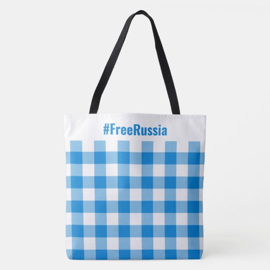 Buffalo Check-FreeRusland-Nederlands Tote Bag (Voorkant)