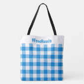 Buffalo Check-FreeRusland-Nederlands Tote Bag (Achterkant)