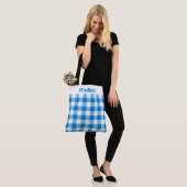 Buffalo Check-FreeRusland-Nederlands Tote Bag (Op model)