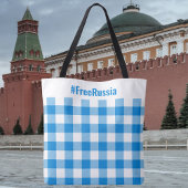 Buffalo Check-FreeRusland-Nederlands Tote Bag