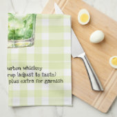 Buffalo Check Mint Julep Bar | Theedoek (Quarter Fold)