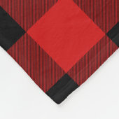 Buffalo Check Monogrammed Deken (Hoek)