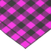 Buffalo Check Paarse Plaid Pattern Tafelkleed (Gekanteld)