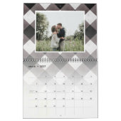 Buffalo Check Passen getrouwd eerste jaar bruiloft Kalender (Mar 2027)