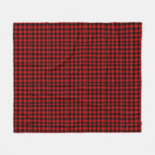 Buffalo Check Pattern Cozy Country Fleece Blanket Deken (Voorkant (Horizontaal))