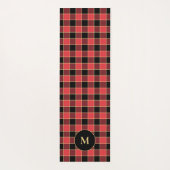 Buffalo Check Pattern Monogram Aangepaste kleuren  Yogamat (Achterkant)