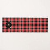 Buffalo Check Pattern Monogram Aangepaste kleuren  Yogamat (Voorkant (horizontaal))