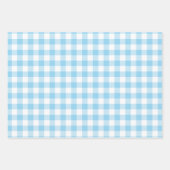 Buffalo Check Pattern Set Holiday Inpakpapier Vel (Voorkant 3)