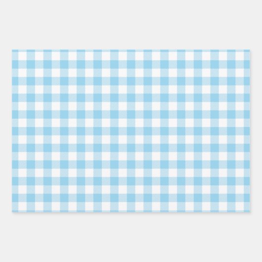 Buffalo Check Pattern Set Holiday Inpakpapier Vel (Voorkant 3)