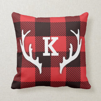 Buffalo Check Pset met Antler Monogram Kussen