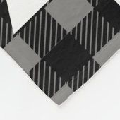 Buffalo Check Pset & Tree My First Kerstmis Fleece Deken (Hoek)