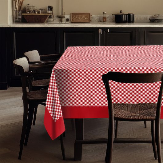 Buffalo Check Tafelkleed Gezellig Rood Wit Eten