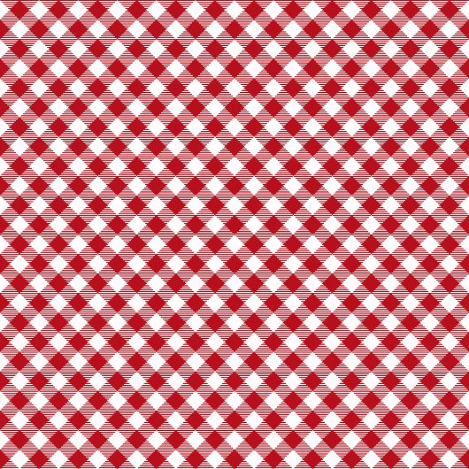 Buffalo Check Tafelkleed Gezellig Rood Wit Eten