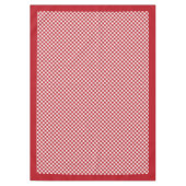 Buffalo Check Tafelkleed Gezellig Rood Wit Eten (Voorkant)