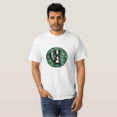 Buffalo Check Woodland Skunk Holiday T-Shirt (Voorkant volledig)