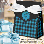 Buffalo Check - Zwart en Blauw - 4x2x5 tent Bedankdoosjes<br><div class="desc">Zwarte en blauwe buffel vink het voorkeursvak van de tent aan. Tekst is aanpasbaar. Als u de knop/tool 'ontwerp bewerken' gebruikt,  kunt u ook uw eigen afbeeldingen/foto's toevoegen. Andere kleuren,  vormen en doosgrootte beschikbaar. Bekijk het Collectie van alle doosgroottes & buffels controleer kleuren hier: https://www.zazzle.com/collections/119842043554925619</div>
