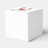 Buffalo chicken dip gnome bedankdoosjes (Achterkant)