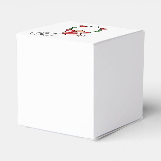 Buffalo chicken dip gnome bedankdoosjes (Achterkant)