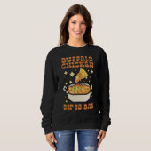 Buffalo Chicken Dip is Bae Apparel Thanksgiving CH Trui (Voorkant volledig)