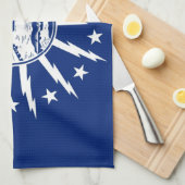 buffalo city flag united state america new york theedoek (Quarter Fold)