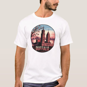 Buffalo City New York Verenigde Staten T-shirt