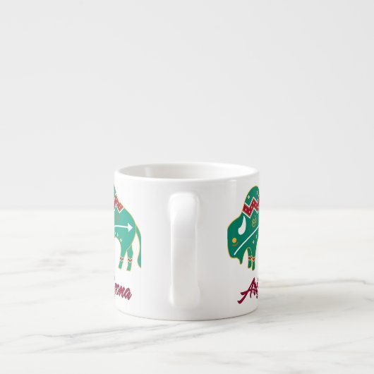 Buffalo Clan Arizona Espresso Kop (Achterkant)