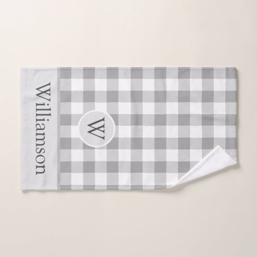 Buffalo-controle van de boerderij | Monogram Bad Handdoek (Handdoek)
