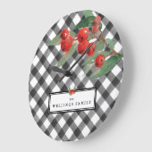 Buffalo Controleer de zwarte witte familienaam Aan Grote Klok (Hoek)