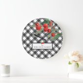 Buffalo Controleer de zwarte witte familienaam Aan Grote Klok (Huis)