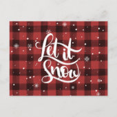 Buffalo Controleer het Briefkaart sneeuwen (Voorkant)