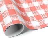 Buffalo Controleer het patroon van gingham levend Cadeaupapier (Rol Hoek)