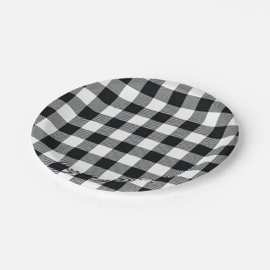 Buffalo Controleer Patroon Vakantie Papieren Bordje (Gekanteld)