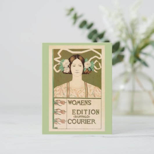 Buffalo Courier  Women's Edition Briefkaart (Staand voorkant)