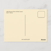 Buffalo Courier  Women's Edition Briefkaart (Achterkant)