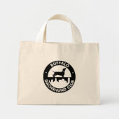 Buffalo Dachshund Club canvas tas (Voorkant)
