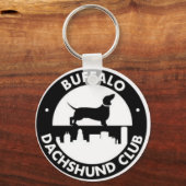 Buffalo Dachshund Club sleutelhanger (Voorkant)