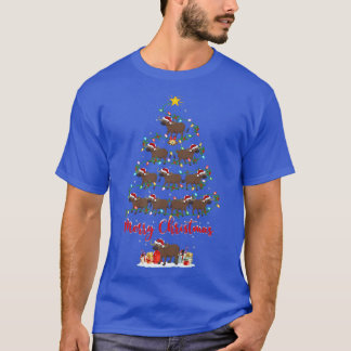 Buffalo Dierenvriend Matching Santa Buffalo T-shirt