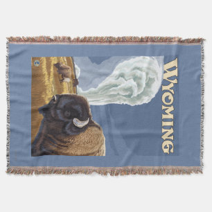 Buffalo door het oude trouwe Poster van de Vintage Deken