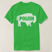 Buffalo Dyngus Dag Capitool Poolse Buffel T-shirt (Design voorkant)
