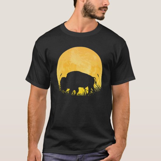 Buffalo Easy Halloween Outfit Tamaraw Moon Costume T-shirt (Voorkant)